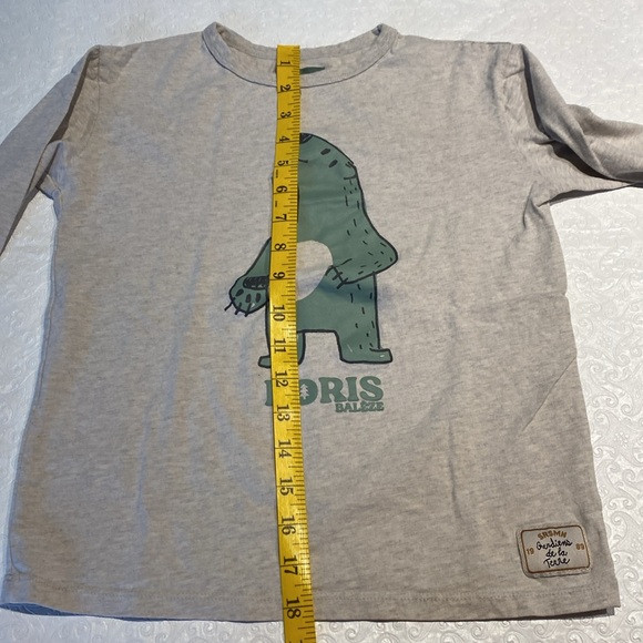 SOURIS MINI BOY LONG SLEEVES TEE . SIZE 10 . - Picture 6 of 10